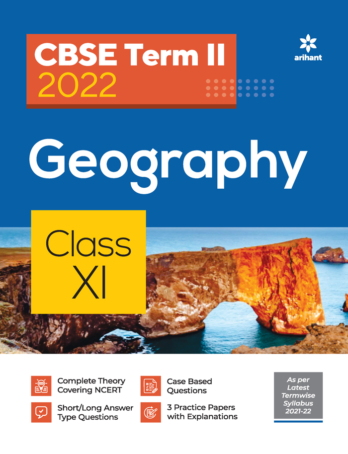 CBSE Geography Term 2 Class 11 for 2022 Exam (Cover Theory and MCQs)