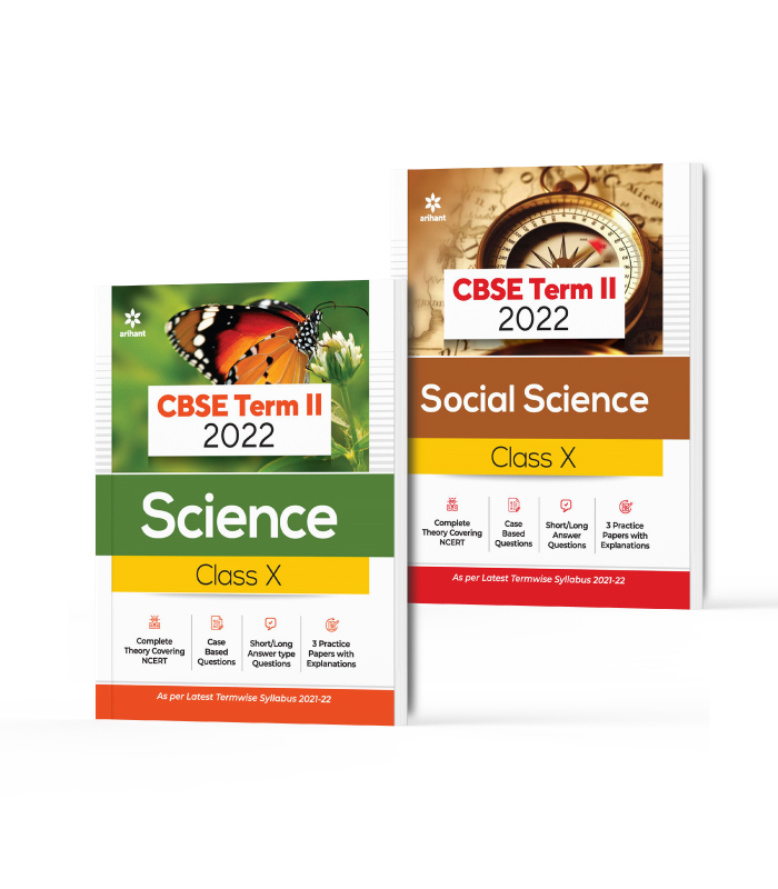 CBSE New Pattern Science & Social science Class 10 for 2022 Exam (MCQs based book for Term 2) (Set of 2 Books)