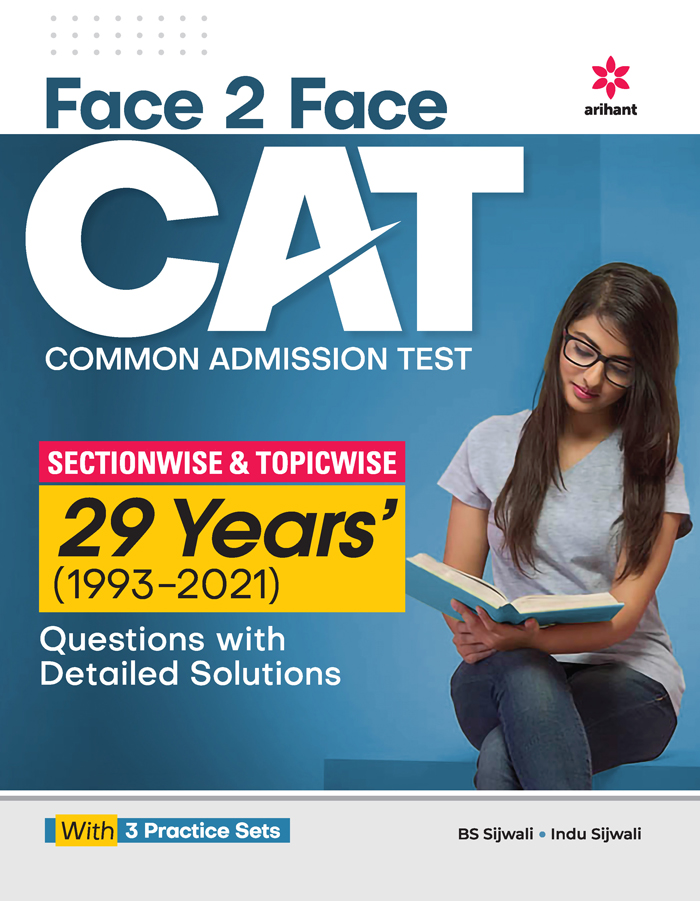 Face 2 Face CAT Common Admission Test Sectionwise & Topicwise 29 Years (1993 -2021) Question with Detailed Solution