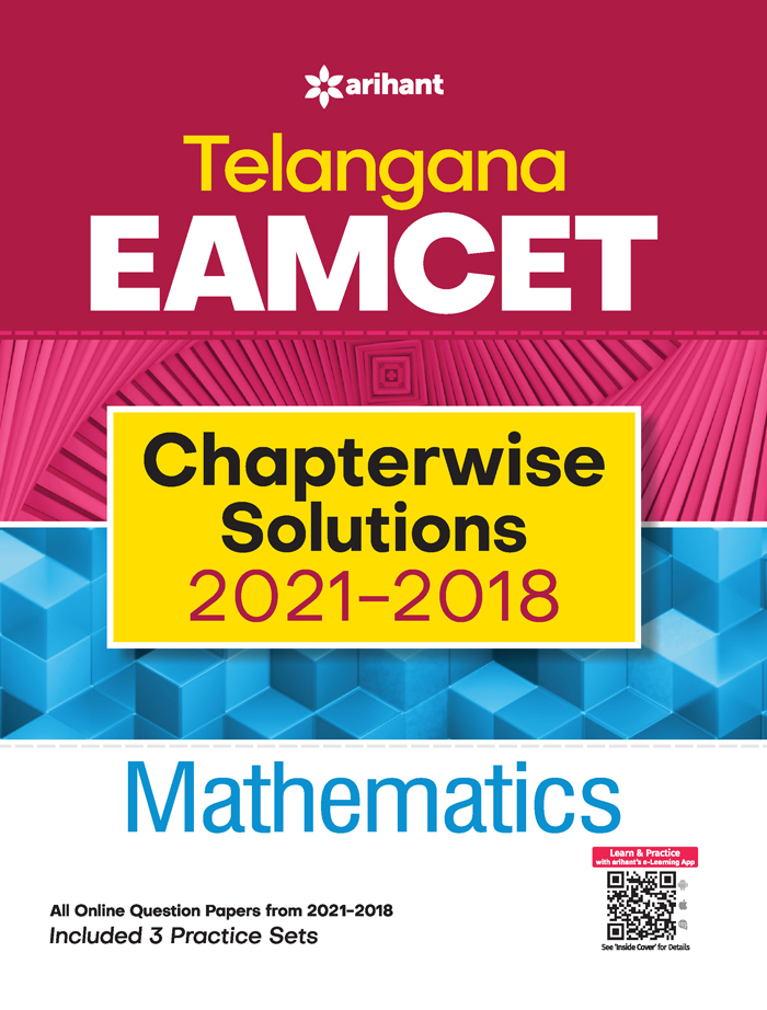 Telangana EAMCET Chapterwise Solutions 2021-2018 Mathematics
