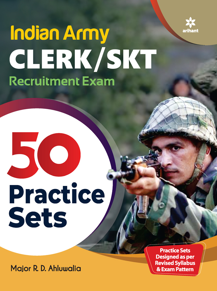 Indian Army CLERK/SKT Recruitment Exam 50 Practice Sets