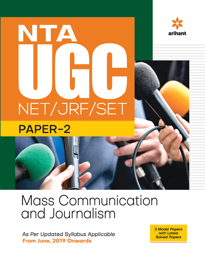 NTA UGC/ NET/JRF/SET  Paper 2 MASS COMMUNICATION & JOURNALISM 