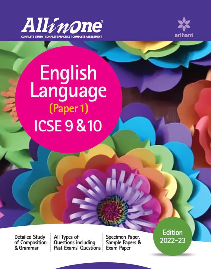All In One English Language (Paper 1) ICSE 9 & 10