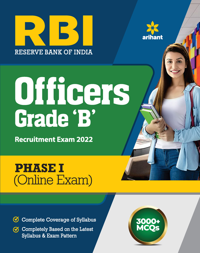 RBI Officers Grade "B" Recruitment Exam 2022 Phase-1  Online Exam 