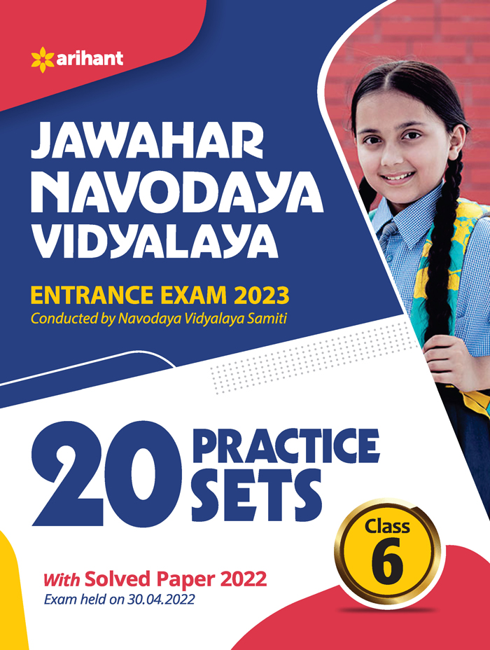 Jawahar Navodaya Vidyalaya Entrnace Exam 2023  20 Practice Sets class 6