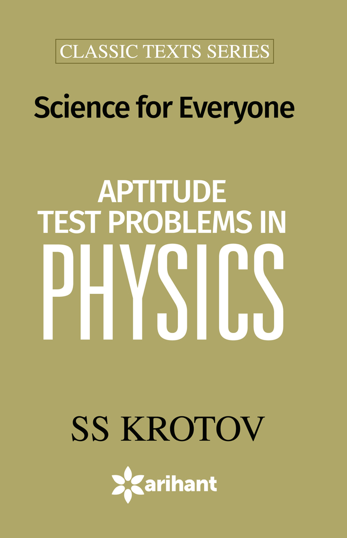 Science For Everyone : Aptitude Test Problem In Physics