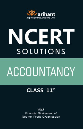 NCERT Solutions - Accountancy for Class 11th