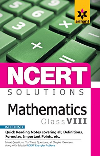 NCERT Solutions MATHEMATICS for class 8th