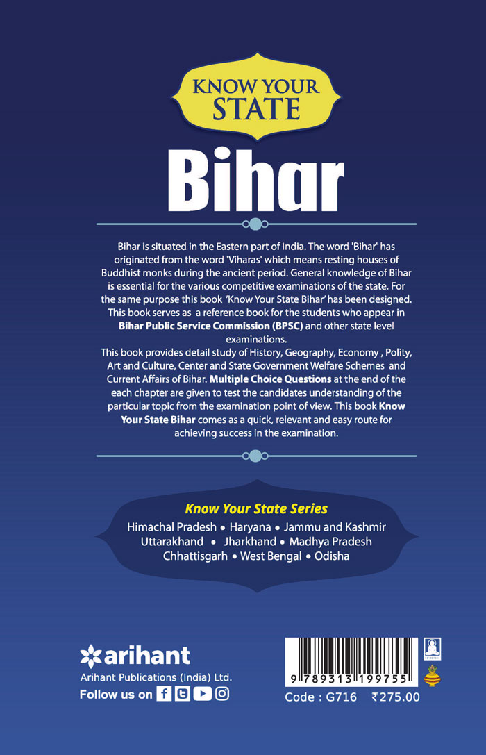 Know Your State Bihar 