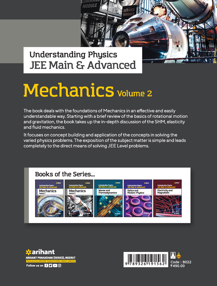 Understanding Physics JEE Main & Advanced MECHANICS Volume-2 