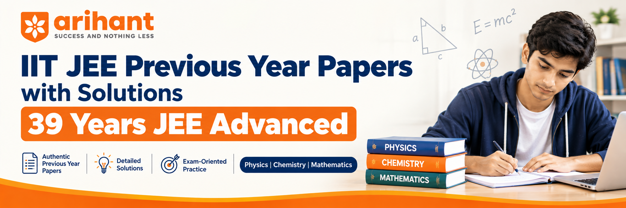IIT JEE Previous Year Papers with Solutions – 39 Years JEE Advanced