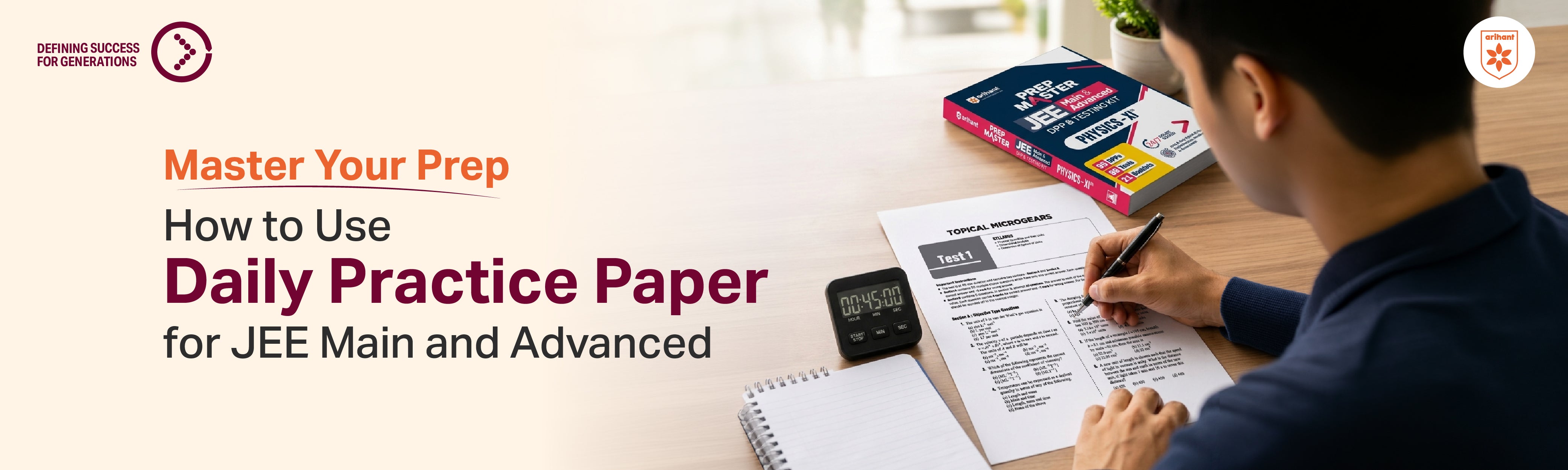 Master Your Prep: How To Use Daily Practice Paper For JEE Main And Advanced