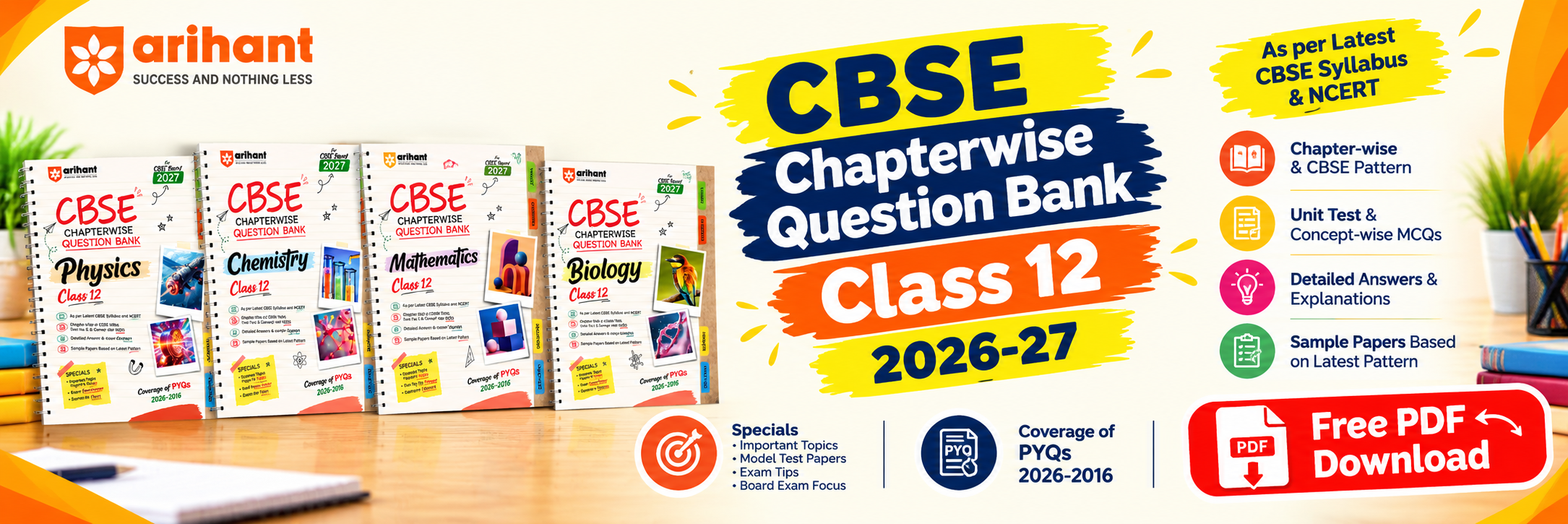 CBSE Class 12 Sample Papers 2026-27: Download PDF & Guide