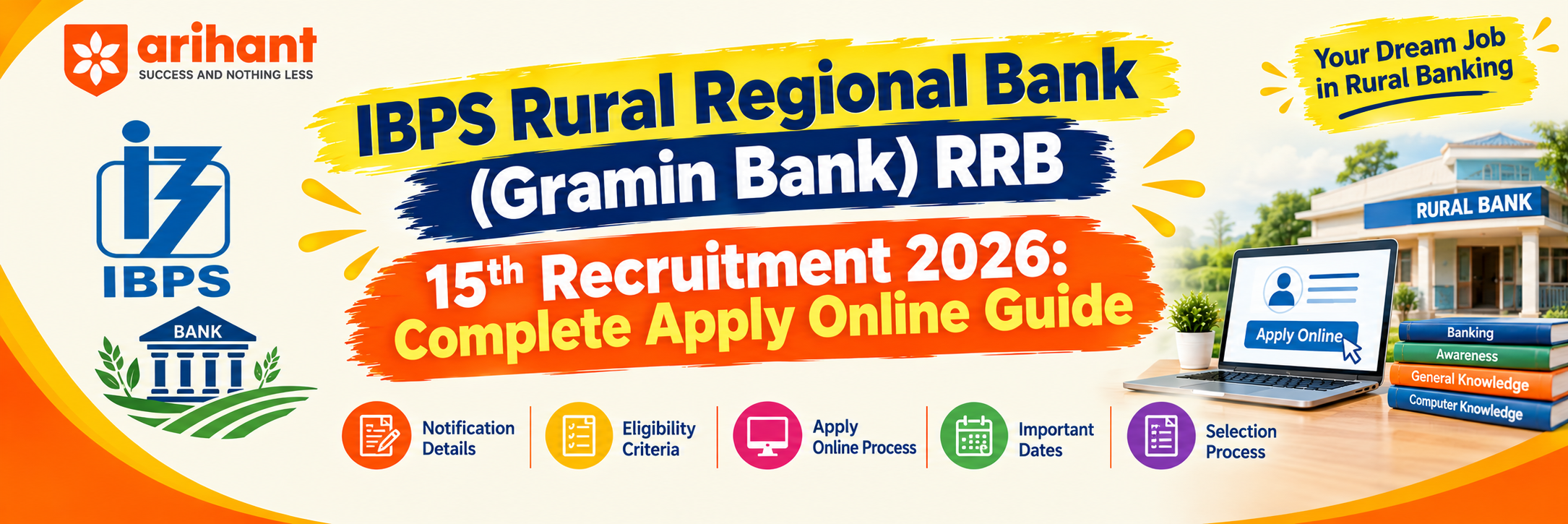 IBPS RRB 15th Recruitment 2026 - 13706 Posts, Apply Online
