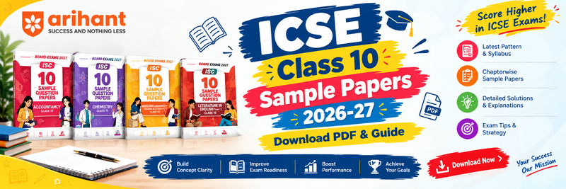 ICSE Class 10 Sample Papers 2026-27: Download PDF & Guide