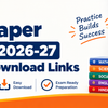 Sample Paper Class 10 2026-27: All Subjects, Download Links