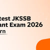 Decoding The Latest JKSSB Accounts Assistant Exam 2026 Syllabus And Pattern