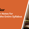 Last-Minute Saviour: How To Use Handwritten Notes For UPSC Prelims To Revise The Entire Syllabus In 7 Days