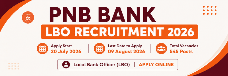 PNB Bank LBO Recruitment 2026