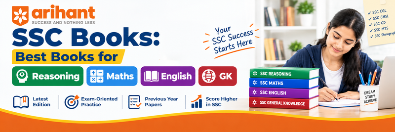 	  SSC Books: Best Books for Reasoning, Maths, English, GK