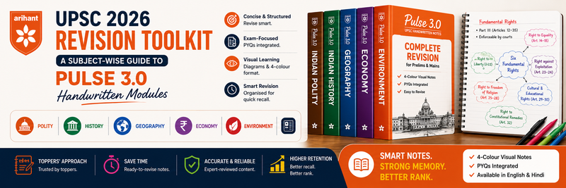 The UPSC 2026 Revision Toolkit A Subject-Wise Guide To Pulse 3.0 Handwritten Modules