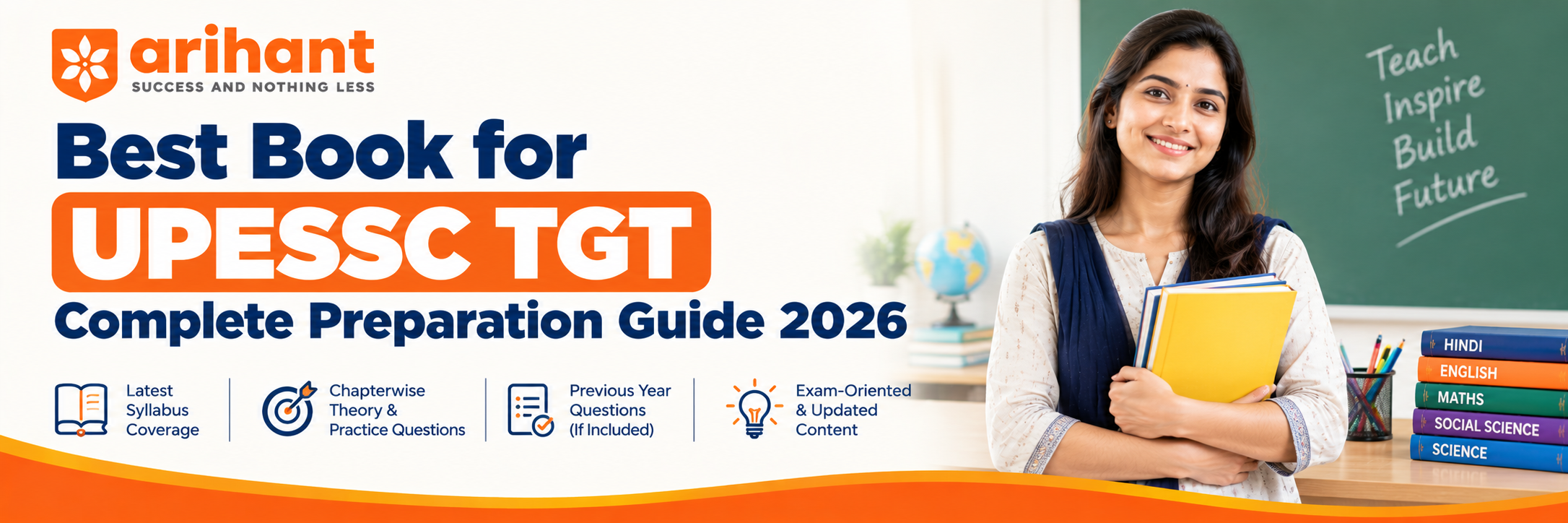 Best Book for UPESSC TGT  2026: Subject-Wise List