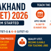 Uttarakhand TET (UTET) Online Form 2026