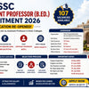 UPESSC Assistant Professor B.Ed Recruitment 2026 Re-Open – Apply Online
