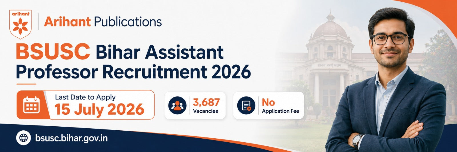 BSUSC Bihar Assistant Professor Recruitment 2026: Last Date to Apply
