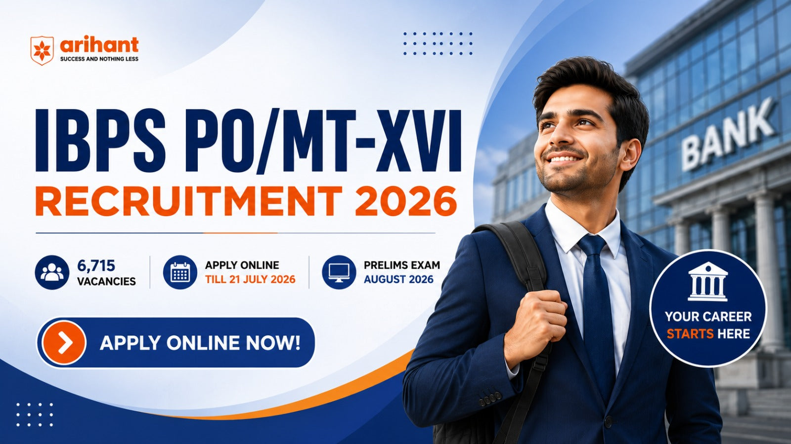 IBPS PO MT-XVI Recruitment 2026: Apply Online