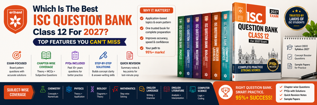 Which Is The Best ISC Question Bank Class 12 For 2027? Top Features You Can't Miss