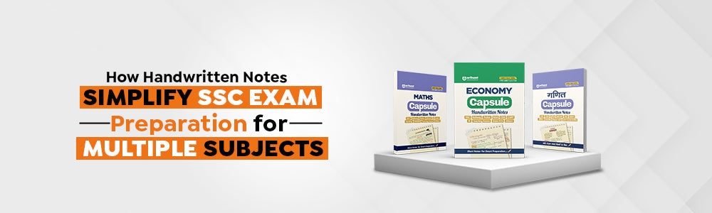 How Handwritten Notes Simplify SSC Exam Preparation For Multiple Subjects
