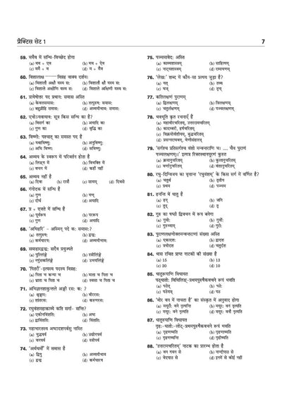 MP shikshak sanskrit book MCQs and practice sets contents