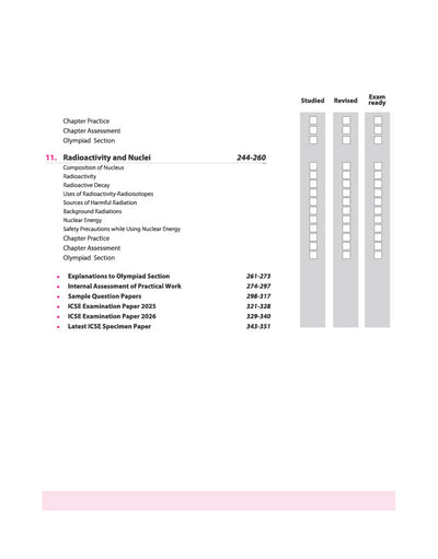 ICSE All in One Physics Class 10 Exam 2027 | Complete Study Guide with Internal Assessment | Theory, Chapter Exercises, Sample Papers & Exam Questions