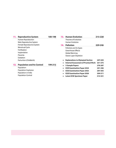 ICSE All in One Biology Class 10 Exam 2027 | Complete Study Guide with Internal Assessment | Theory, Chapter Exercises, Sample Papers & Exam Questions