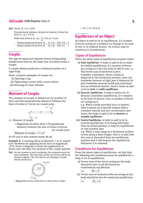 ICSE All in One Physics Class 10 Exam 2027 | Complete Study Guide with Internal Assessment | Theory, Chapter Exercises, Sample Papers & Exam Questions