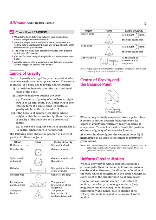 ICSE All in One Physics Class 10 Exam 2027 | Complete Study Guide with Internal Assessment | Theory, Chapter Exercises, Sample Papers & Exam Questions