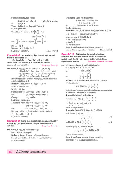 All in One Mathematics Class 12 for CBSE Exam 2026-27 | NCERT Based Complete Theory, Practice Exercises, CBQs, A-R, Sample Papers & Mind Maps | Revised Edition as per Latest Syllabus