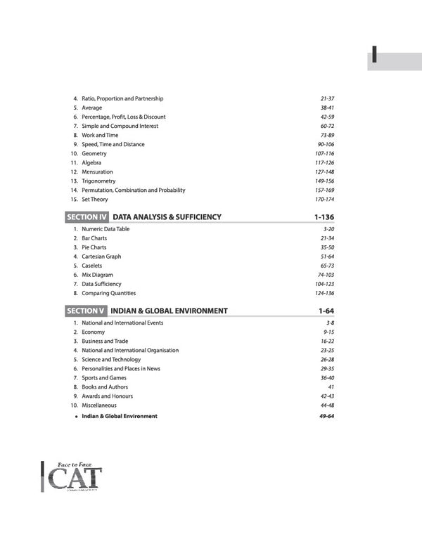 Face to Face MAT 17 Years Chapterwise Topicwise Solved Papers (2026-2010) | with Detailed Solutions & Trend Analysis