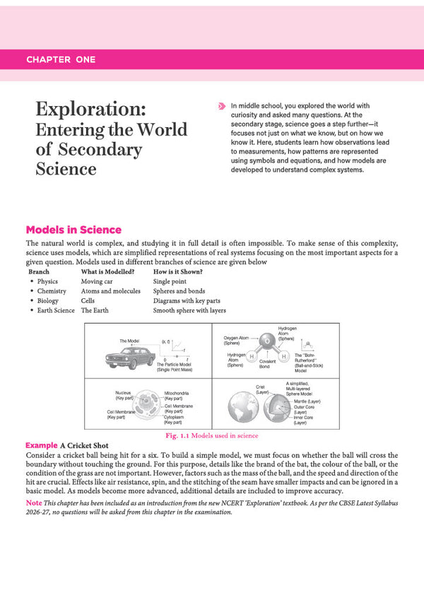 All in One Science (Exploration) Class 9 for CBSE Exam 2026-27 | NCERT Based Complete Theory, Practice Exercises, CBQs, A-R, Sample Papers & Mind Maps | Revised Edition as per Latest Syllabus