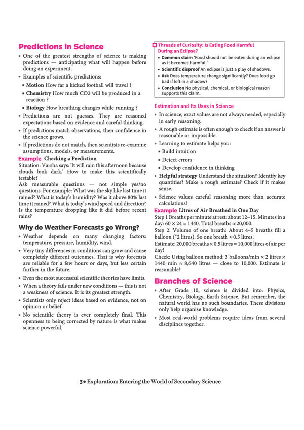 All in One Science (Exploration) Class 9 for CBSE Exam 2026-27 | NCERT Based Complete Theory, Practice Exercises, CBQs, A-R, Sample Papers & Mind Maps | Revised Edition as per Latest Syllabus