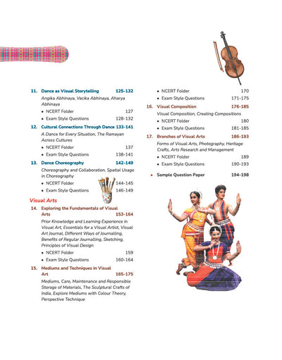 All in One Madhurima Art Education Class 9 for CBSE Exam 2026–27 | Complete Coverage of History of Arts, Music, Dance, Theatre & Visual Arts | NCERT Theory, Imp Box & Images, NCERT Folder & Exam-Style Questions