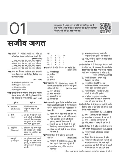 39 Years NEET Chapterwise Solved Papers Jeev Vigyan (Biology) 2027 | 1800+ NEET & AIPMT Previous Year Questions with NTA Authenticated Solutions, Key Ideas & Re-NEET 2026 Paper