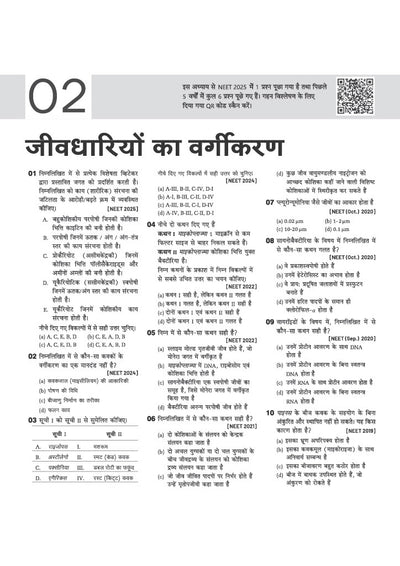 39 Years NEET Chapterwise Solved Papers Jeev Vigyan (Biology) 2027 | 1800+ NEET & AIPMT Previous Year Questions with NTA Authenticated Solutions, Key Ideas & Re-NEET 2026 Paper