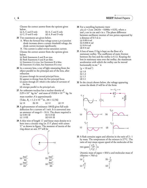 31 Original Papers NEET (UG) 2027 | 19 Years (2026–2008) Papers Including Re-NEET 2026 with 5000+ Real Questions | NTA Authenticated Answer Key & Detailed Explanations | NEET UG Confidence Booster