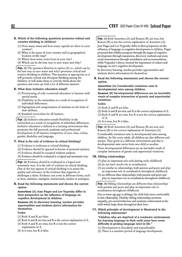 CTET Paper 2 Social Science/Studies 35 Solved Papers (2026-2015) for Classes 6–8 | Detailed Solutions with Official Answer Keys | Latest Edition 2026