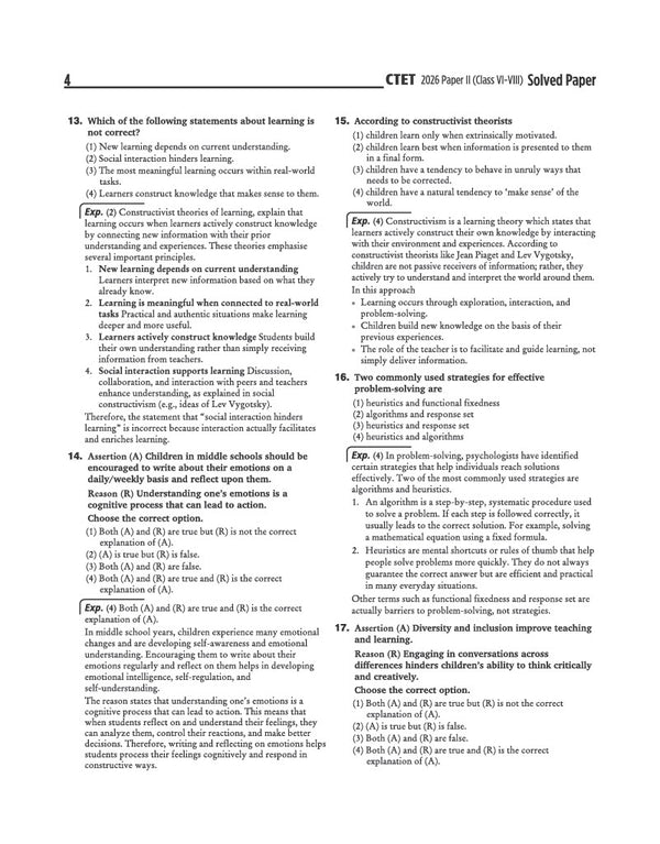 Success Master CTET 2026 Paper 2 (Class 6–8) Social Science/Studies | Child Development & Pedagogy, Social Science, English & Hindi | Chapterwise Smart Notes, 3000+ Exam-Based MCQs & Solved Papers