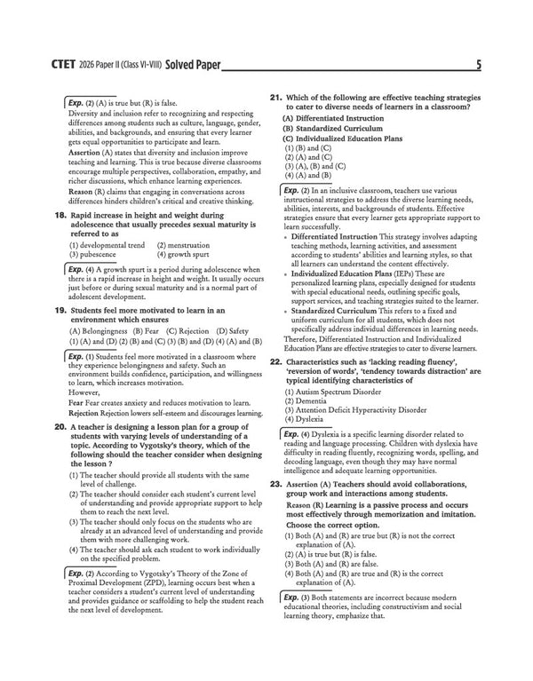 Success Master CTET 2026 Paper 2 (Class 6–8) Social Science/Studies | Child Development & Pedagogy, Social Science, English & Hindi | Chapterwise Smart Notes, 3000+ Exam-Based MCQs & Solved Papers