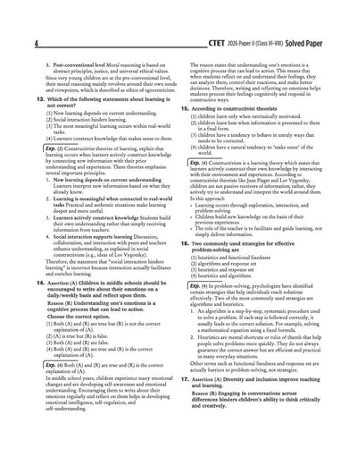Success Master CTET 2026 Paper 2 (Class 6–8) Maths & Science | Child Development & Pedagogy, Mathematics, Science, English & Hindi | Chapterwise Smart Notes, 3000+ Exam-Based MCQs & Solved Papers