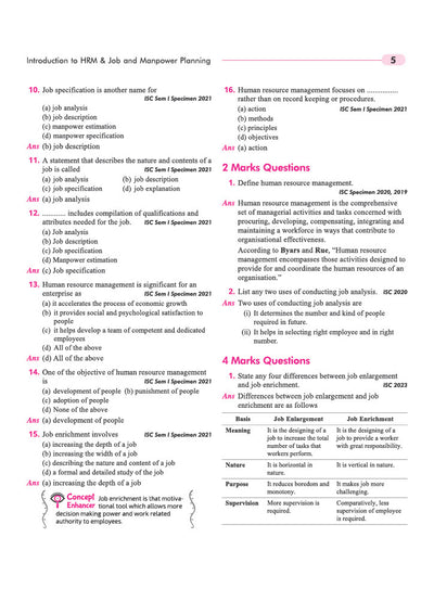 ISC Business Studies Class 12 Question Bank for Exam 2027 | 23 Years Chapterwise PYQs (2026–2004) with Detailed Step-by-Step Answers, Examiner's Comments, Smart Tips & 3 Sample Papers